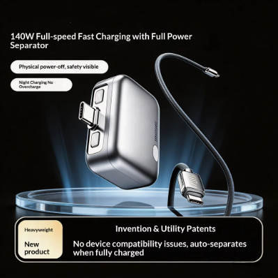 Auto Detach Smart Charging Cable / Adapter