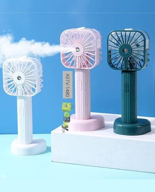 Buy Hand Held Misting Cooling Fan Online Best Price in Pakistan