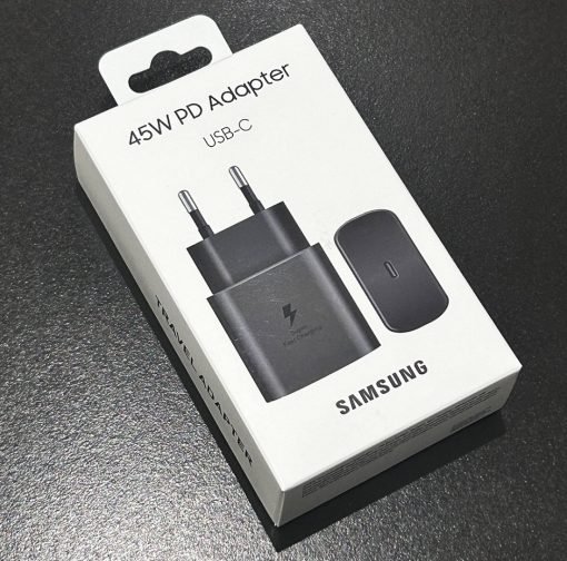 Samsung 45w PD Super Fast Charging Adapter With Type-C Cable – 2 Pin