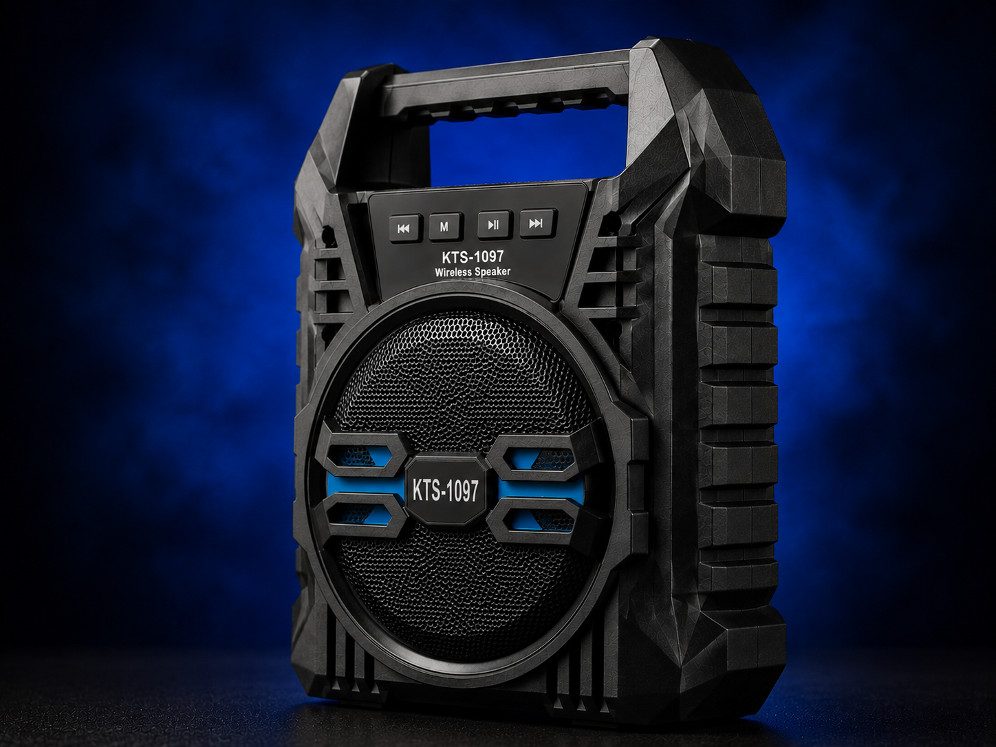 KTS-1097 4 Inch Portable Wireless Bluetooth Speaker with RGB Light