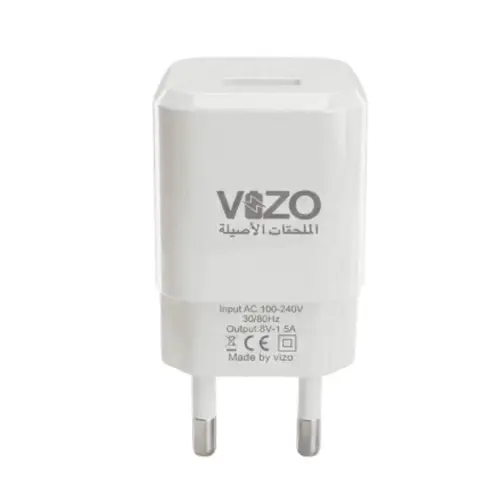 Vizo VA1 Single Port Charger With Micro USB Cable