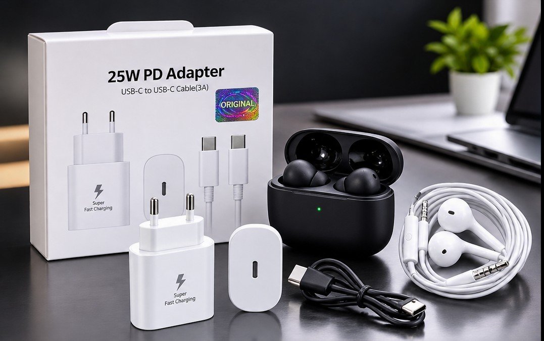 Pack Of 3 | 25W PD Fast Charging & Premium Audio Accessories Combo